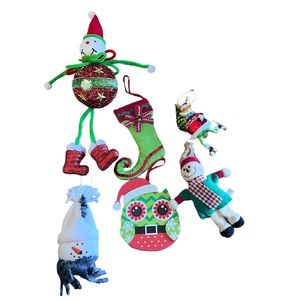 Christmas Ornament Bundle Preowned Very Good Condition